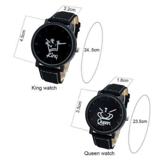 His and hers watches. (2 watches)(Delivery within 7 days)