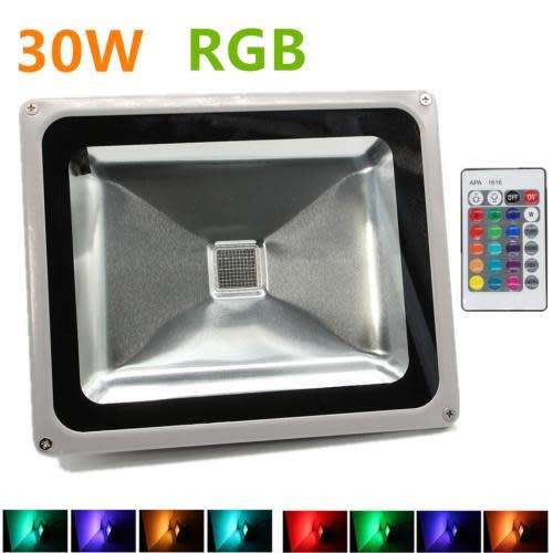 30W RGB LED FLOOD LIGHT