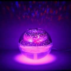 Crystal Night Light Projection Humidifier