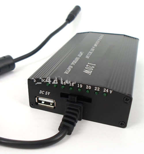 Universal Car And Home Power Charger Adapter For Laptop 120W