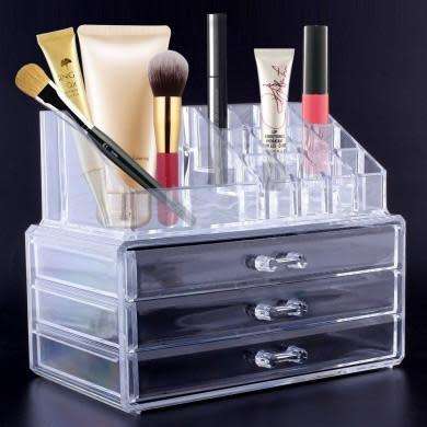 Multipurpose Transparent Make Up Storage