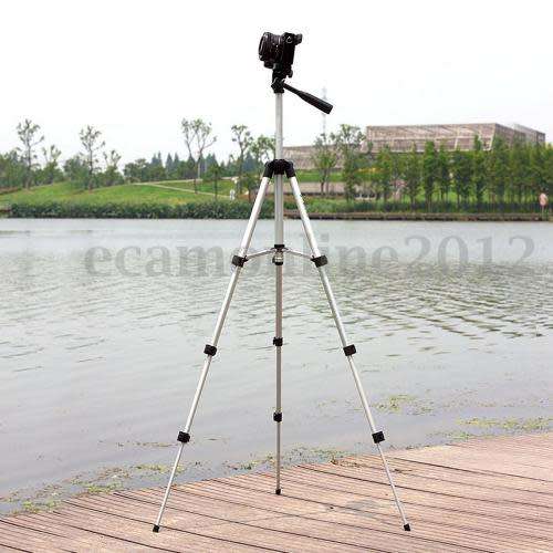 Metal Extendable Tripod Stand Monopod For Canon SONY Camera Camcorde