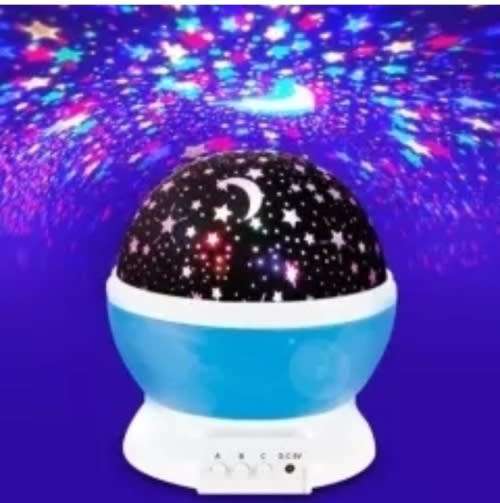 Rotating Star Master Night Light