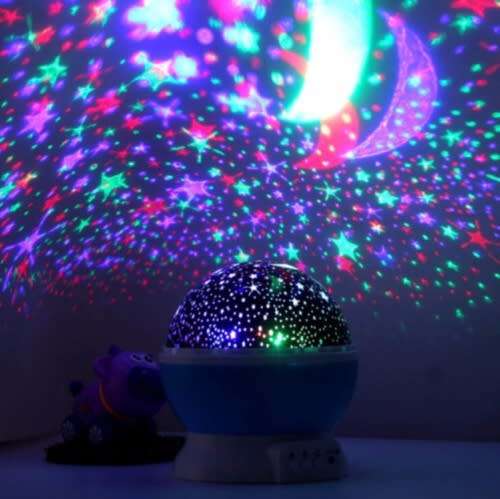Rotating Star Master Night Light