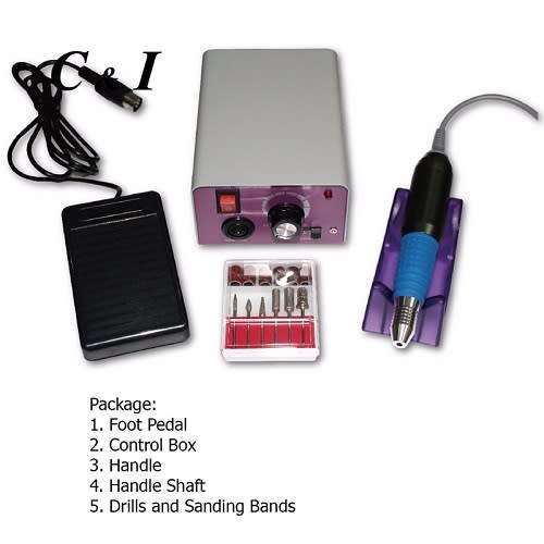 Electric Nail Drill for Manicure and Pedicure Complete set MM - 25000