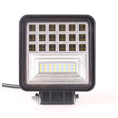 Super Bright 126W LED Spot Light - Brackets Included!