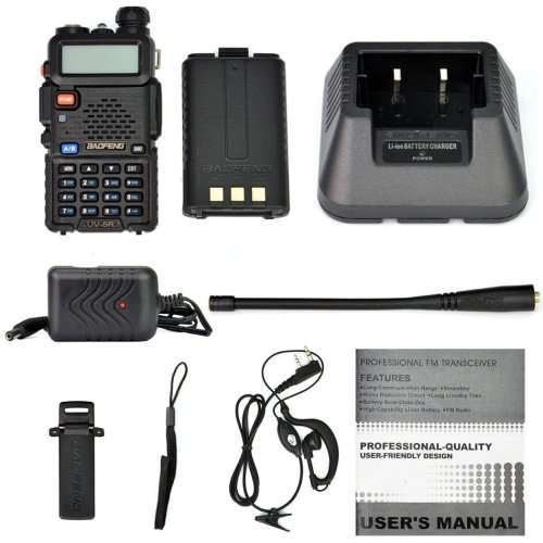 BAOFENG UV-5R Dual Band Handheld Transceiver Radio Walkie Talkie