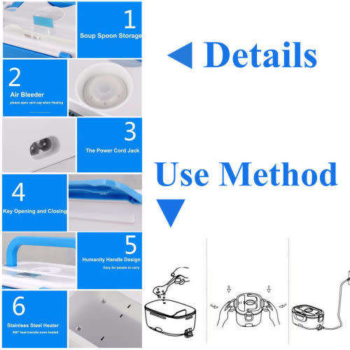 Electric Heat Preservation Lunch Box