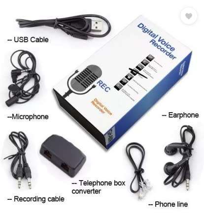 Voice Mini Digital Audio Recorder Activated 8gb Recording Usb Mp3 Pen Device