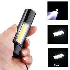 COB USB rechargeable FLASHLIGHT