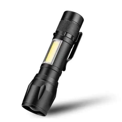 COB USB rechargeable FLASHLIGHT