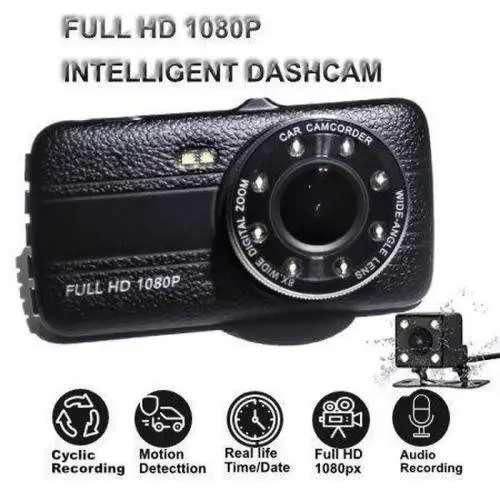 FULL1080 HD DUAL DASH AND REAR CAMERA KIT