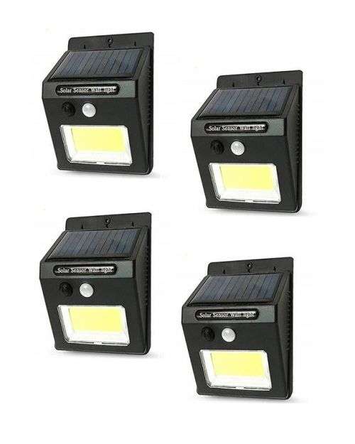 Solar Power Motion Sensor Wall Light