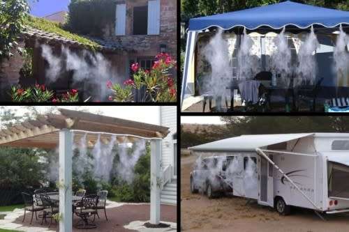 Misting Cooling Watering System pipe 10M