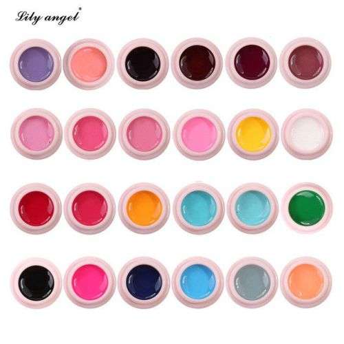 Nail polish - 24 Colours nail gel kit   5ml each colour