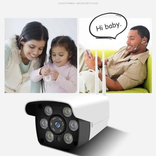 HD 1080P WiFi Security IP Camera CCTV IP66 Waterproof for Outdoor Indoor