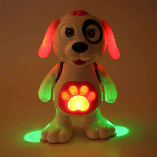 Electric Robot Dance Dog Music And Light Toys For Boys Toddler Girl Kids Gift