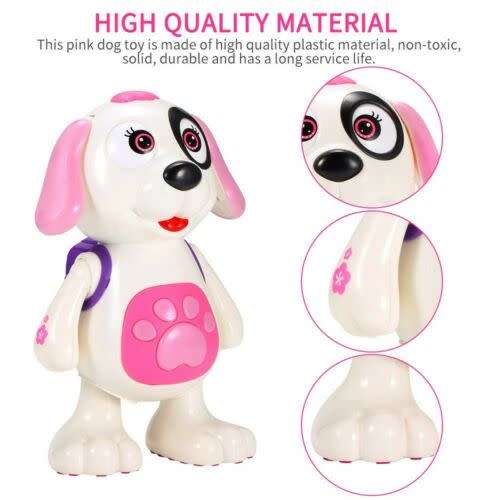 Electric Robot Dance Dog Music And Light Toys For Boys Toddler Girl Kids Gift