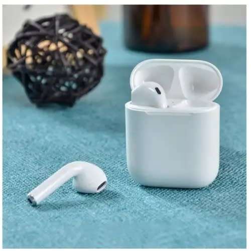 i12 TWS Wireless Bluetooth Ear Pods with Charging Box