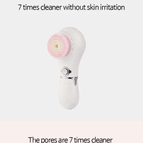 4D Face Washer with 3 Brush Heads