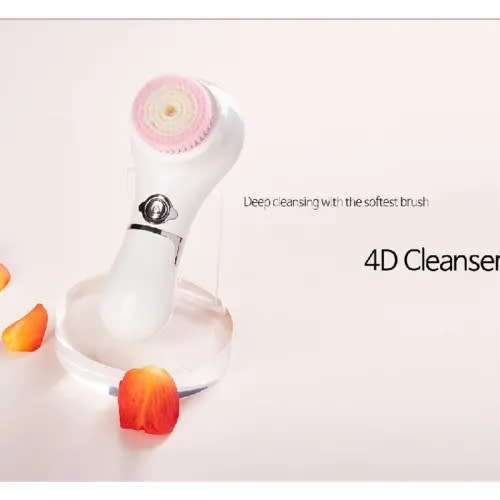 4D Face Washer with 3 Brush Heads