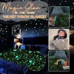Magic Glow In The Dark Blanket -  magic blanket