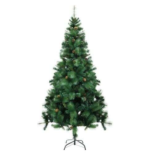 1.8m Forest Pine mixed with artical pine  Christmas Tree (   no pine cone )