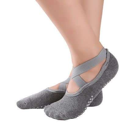 Non Slip Yoga Socks -  red colour