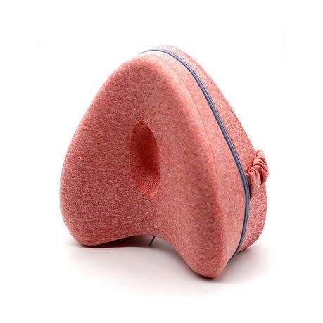 Memory Foam Leg Knee Pillow for Pregnancy Leg Pain Orange