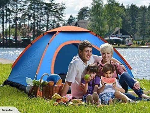 Dome Waterproof Camping Tent,- 6 PEOPLE