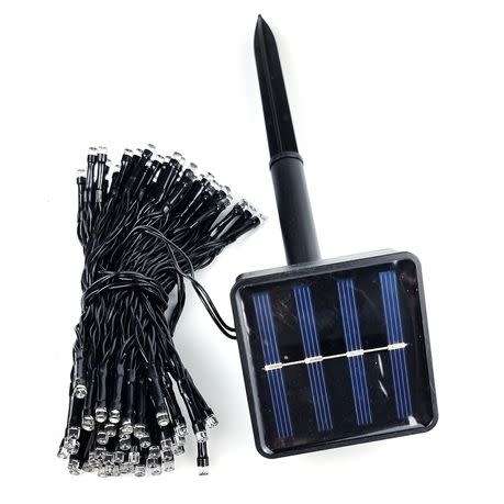 10m Solar Garden LED Decorative Lights - warm white