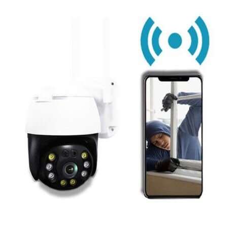 Q-S4 Full HD Wireless Smart Camera - Waterproof Outdoor WiFi CCTV