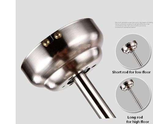 Remote Control Modern Luxury Quiet Auto Folding Invisible Ceiling Fan