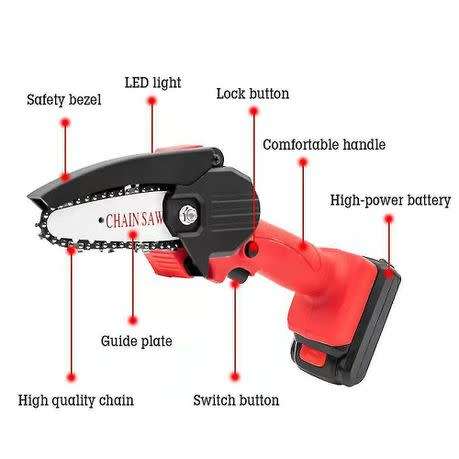 Rechargeable Mini Electric Chainsaw