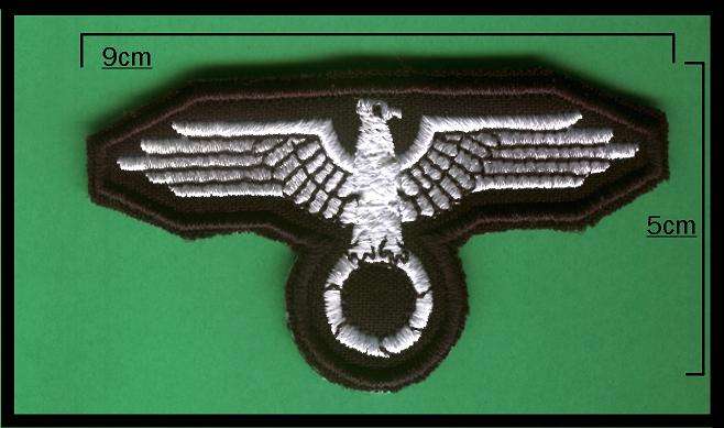 Embroidered German Eagle No18 "COPY"