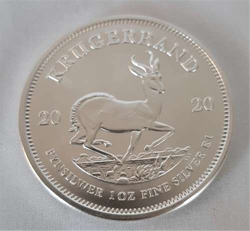 INVESTMENT POTENTIAL~2020 1oz uncirculated 999 fine silver KRUGER RAND, Silver is on the UP!!!