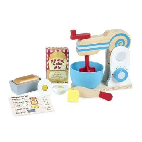 Melissa and Doug Wooden Kitchen mixer