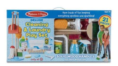 Deluxe Cleaning and Laundry Playset