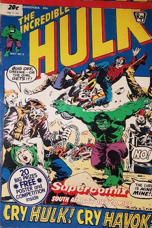 South African Supercomix, The Incredible Hulk #3