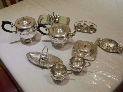 Antique Silverware Set