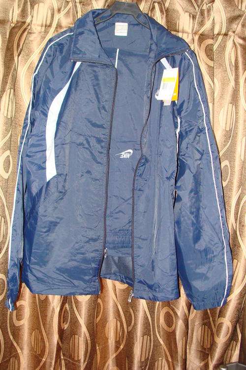 2 Piece Navy Blue Nike Track Suit with Inner Fleece Large
