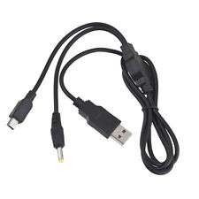 2 in 1 USB Data Charger Cable Fits Sony PSP