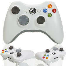 White Wireless Xbox 360 Controller