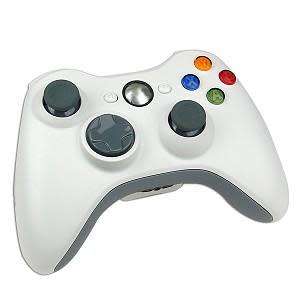 White Wireless Xbox 360 Controller