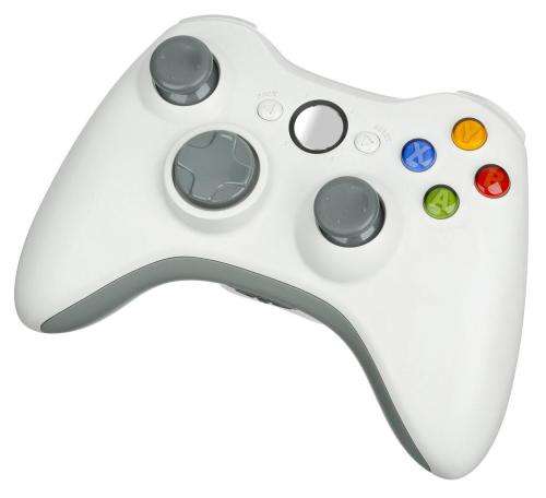 White Wireless Xbox 360 Controller