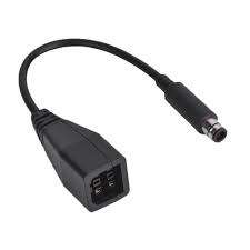 Power Supply Adapter Cable for Xbox 360 to Xbox One - Black