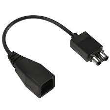 Power Supply Adapter Cable for Xbox 360 to Xbox One - Black