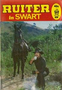 RUITER IN SWART - foto verhaal - slapband boek