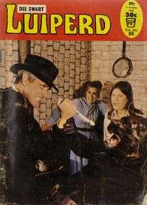 DIE SWART LUIPERD - foto verhaal - slapband boek