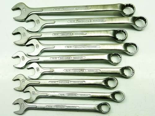 GEDORE SPANNER'S SIZE  26,25,23,22,21,20,19,18,17 * BID FROM R1.00 START! *